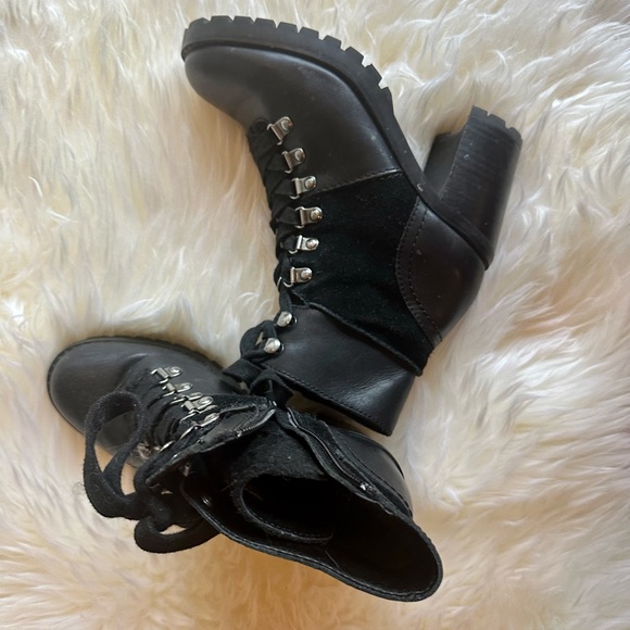 Frye and Co. Black Rayner Hiker Ankle Boot - Picture 2 of 6